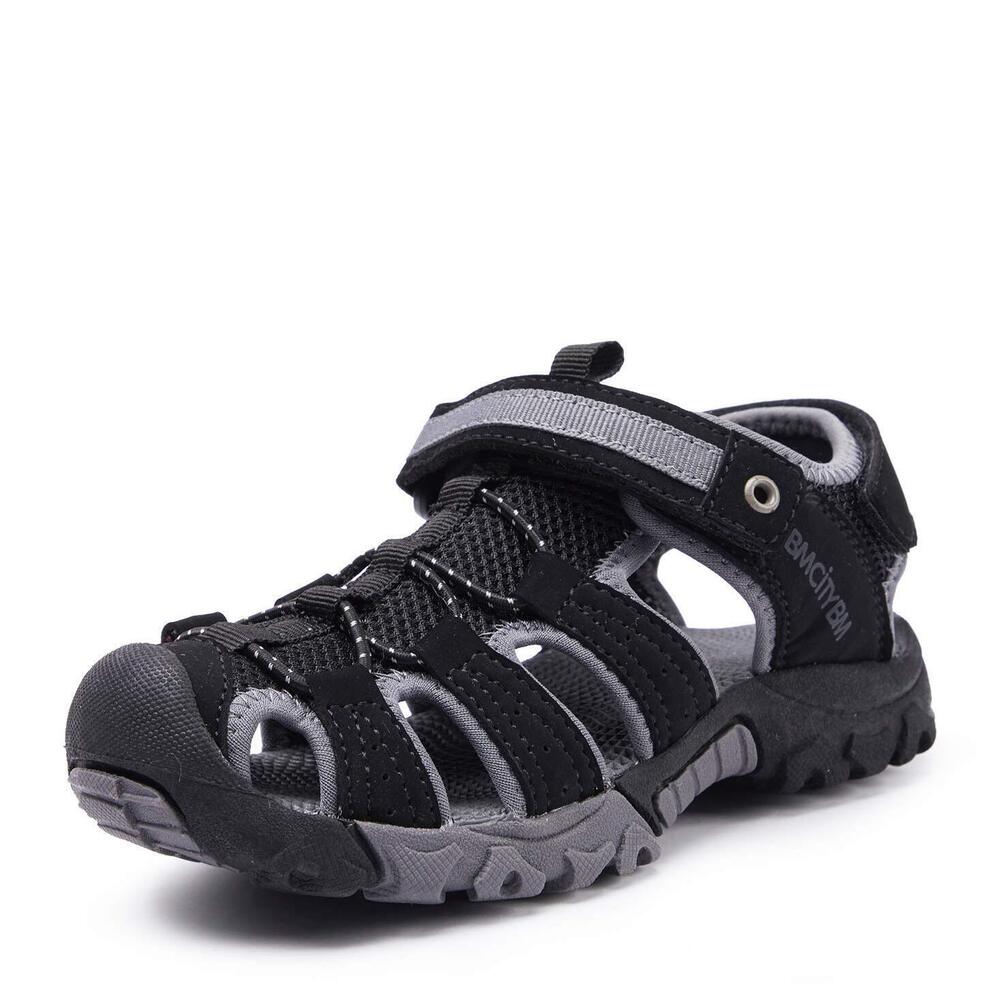 NEW BMCITYBM TODDLER BOYS GIRLS WATER SANDALS CLOSED TOE SPORTS SANDALS HIKING B